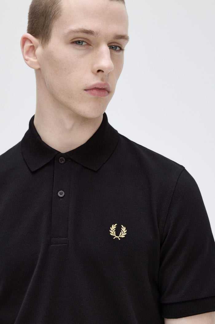 M3 Made In England Polo - Black / Champagne
