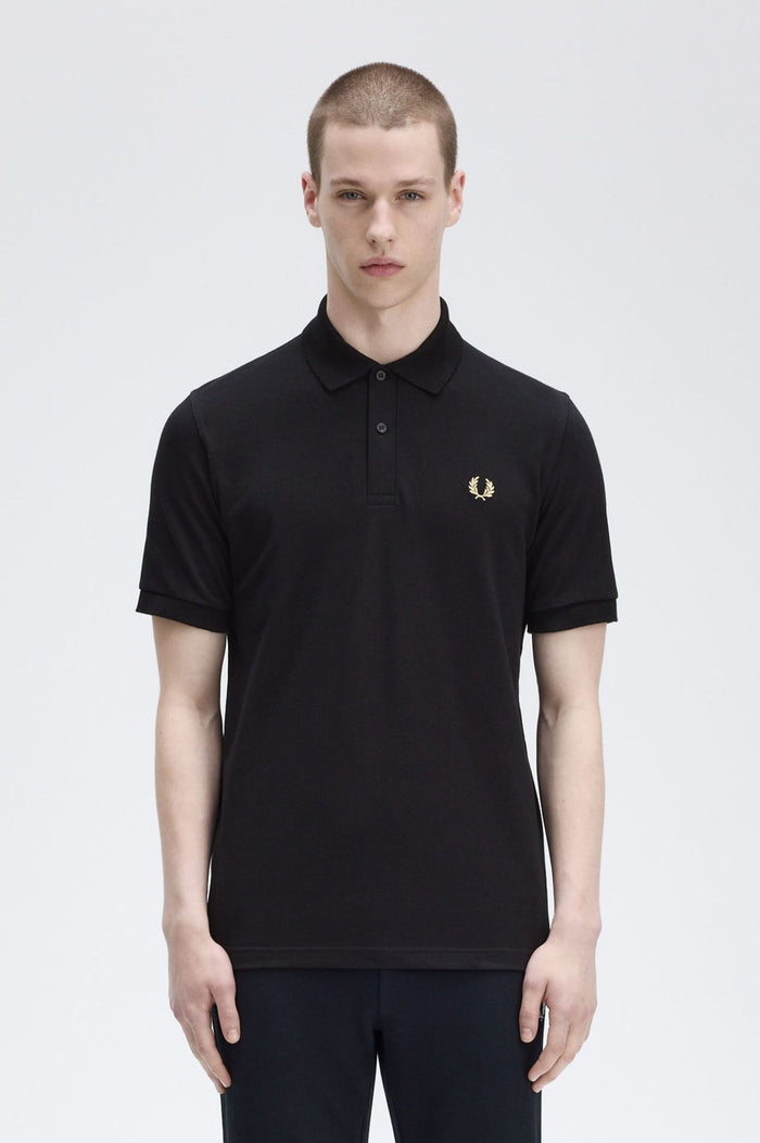 M3 Made In England Polo - Black / Champagne