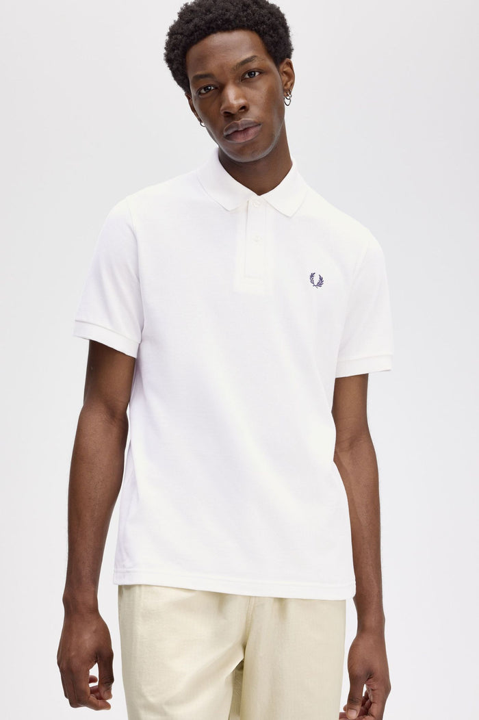 M3 Made In England Polo - White / Navy