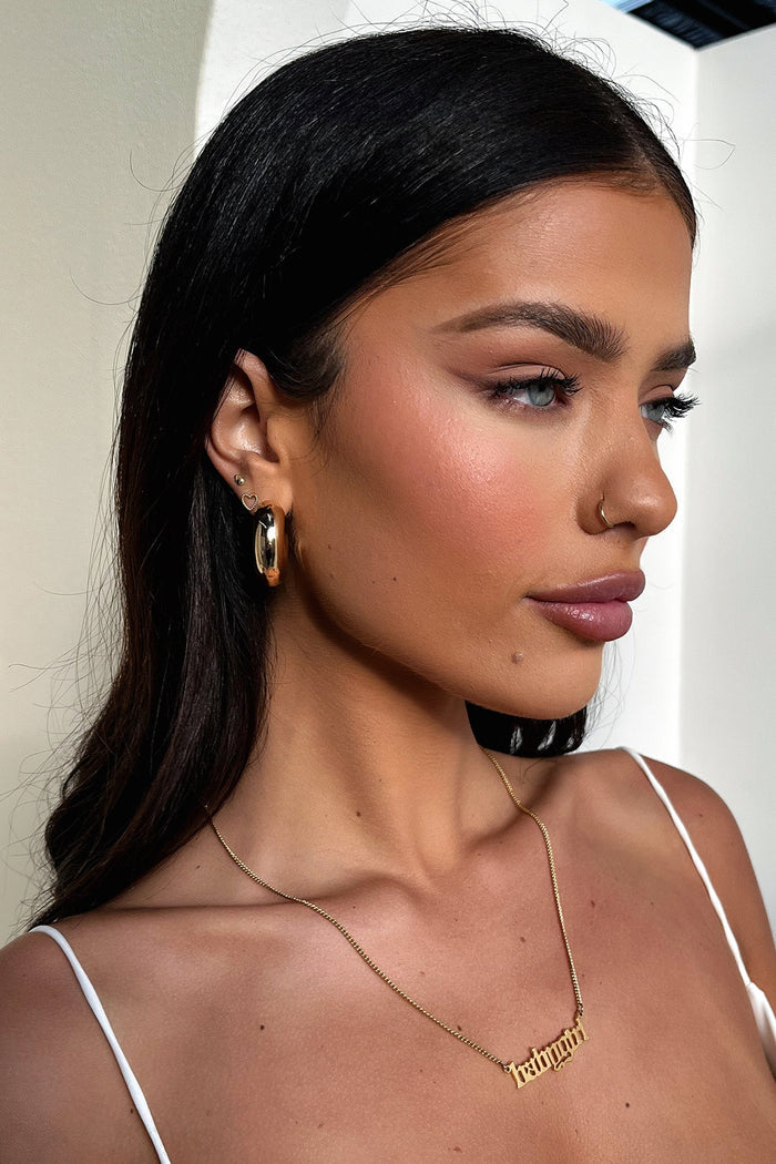 Madi Hoops - Gold