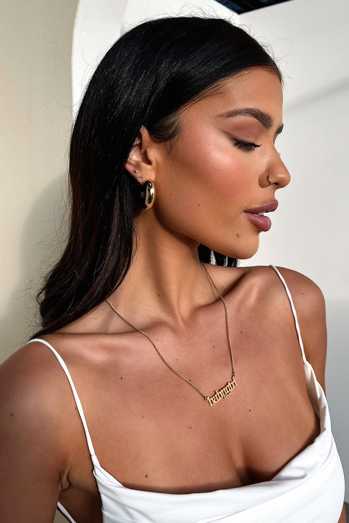 Madi Hoops - Gold