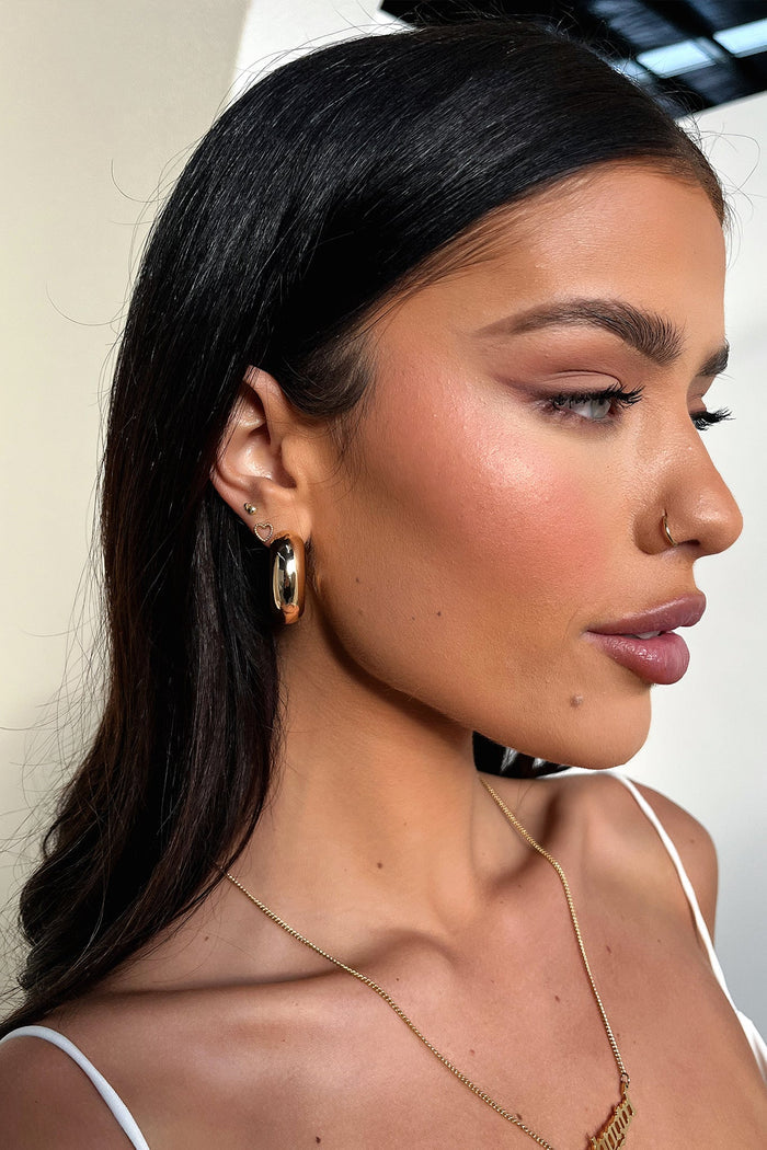 Madi Hoops - Gold