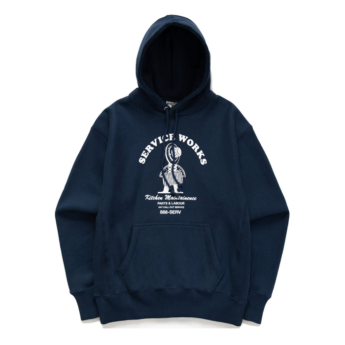 Maintenance Hoodie- Navy