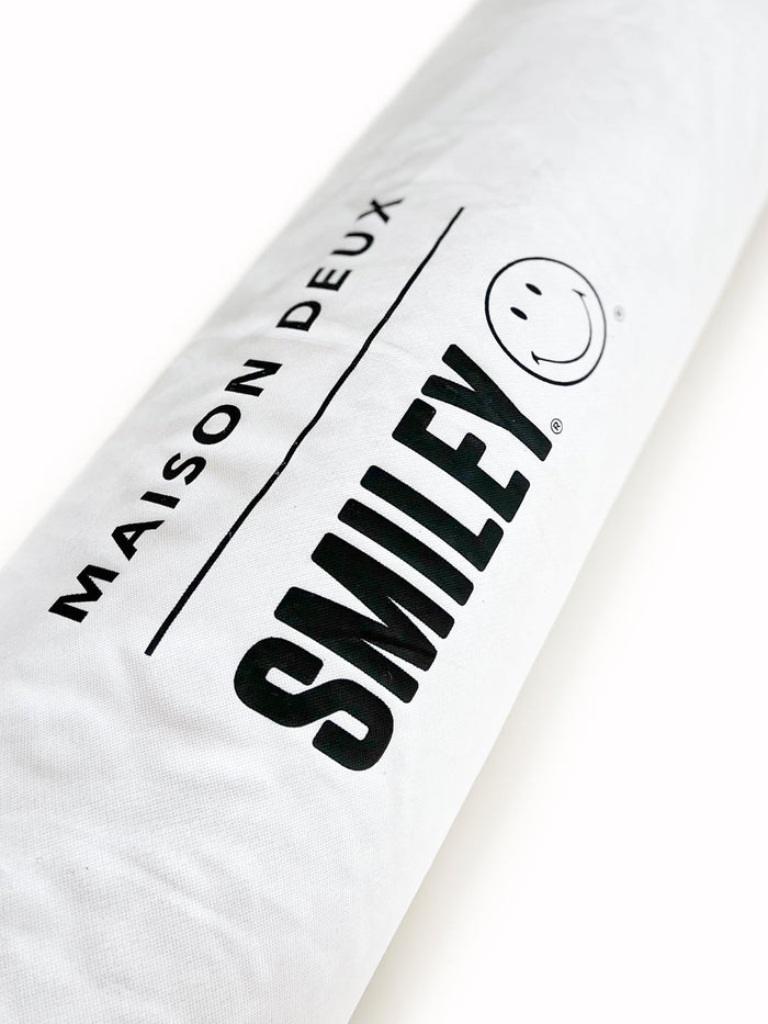 Rug SMILEY® Yellow 4.9 ft diameter