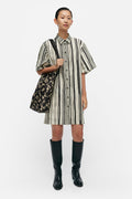 Marimekko Monoliitti Siluetti Cotton Poplin Dress