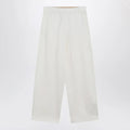 Max Mara - White silk blend trousers Brand Pants M