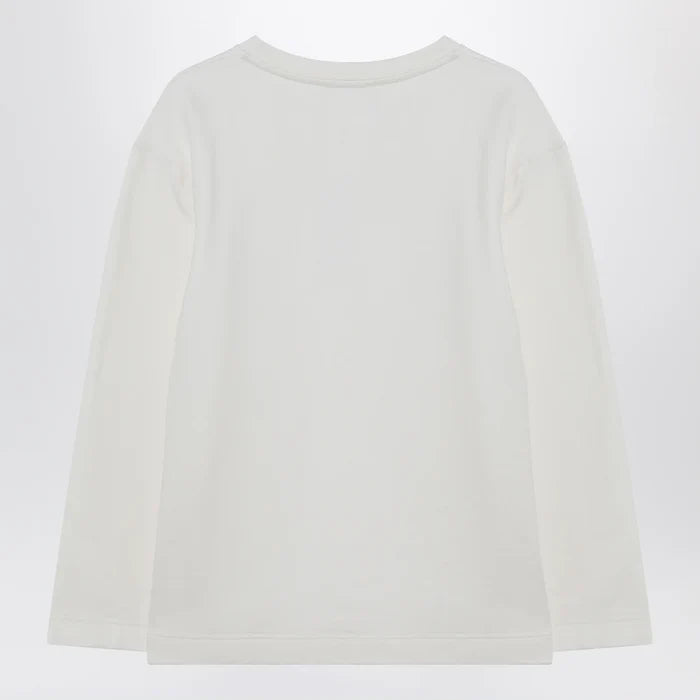 Max Mara - White sweatshirt in silk blend Brand Shirts & Tops