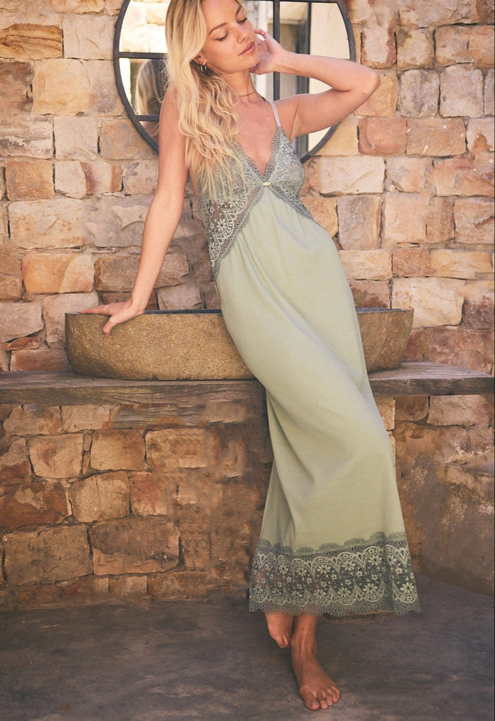 Maxi Full-Length Nightie | Miss Moss