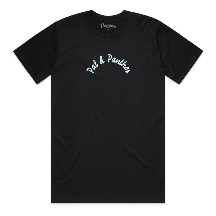 Motorcycle Pal & Panther T-Shirt - Black