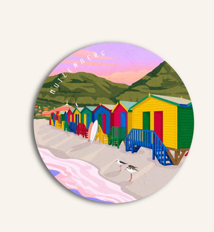 Muizenberg Coasters (set of 4)