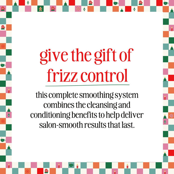 no frizz allowed Christmas trio