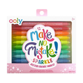 Ooly Make No Mistake Sparkle Glittery Eraseable Markers 12 Pk