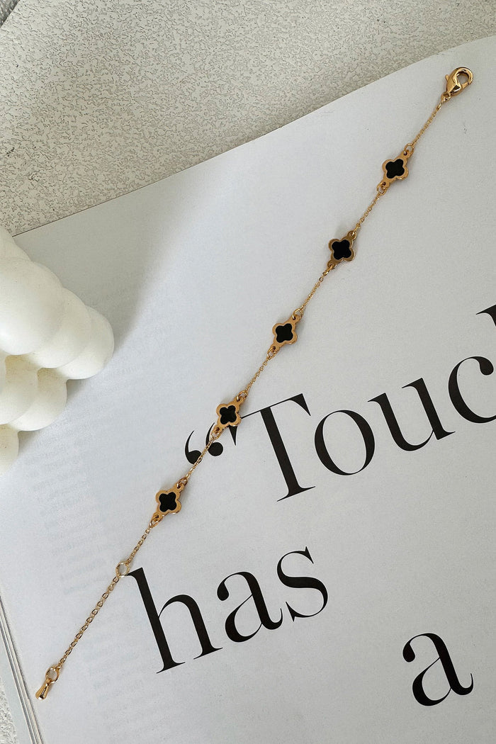 Oriana Bracelet - Gold / Black