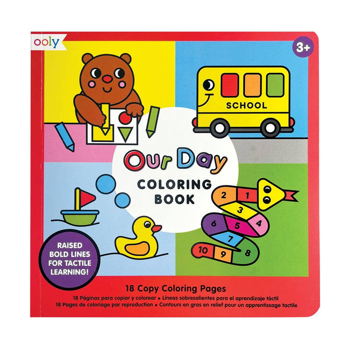 Our Day Coloring Book (7.8" x 7.8";18 Pages)