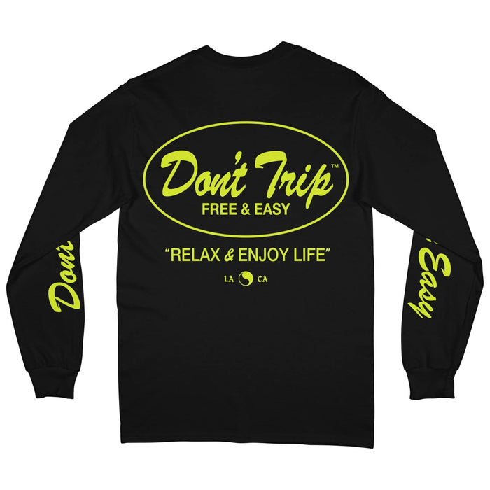 Oval LS T-Shirt - Black