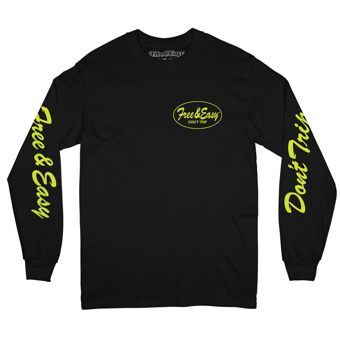 Oval LS T-Shirt - Black