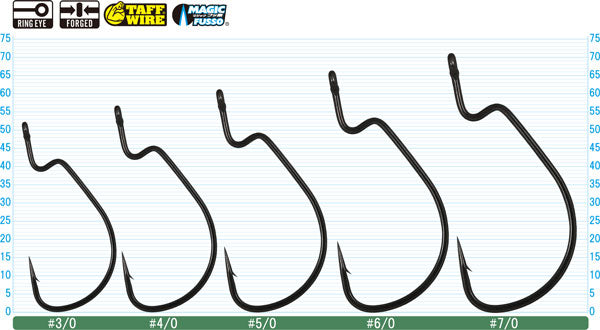 Owner - 4X Strong Jungle Wide Gap Hooks (4108)