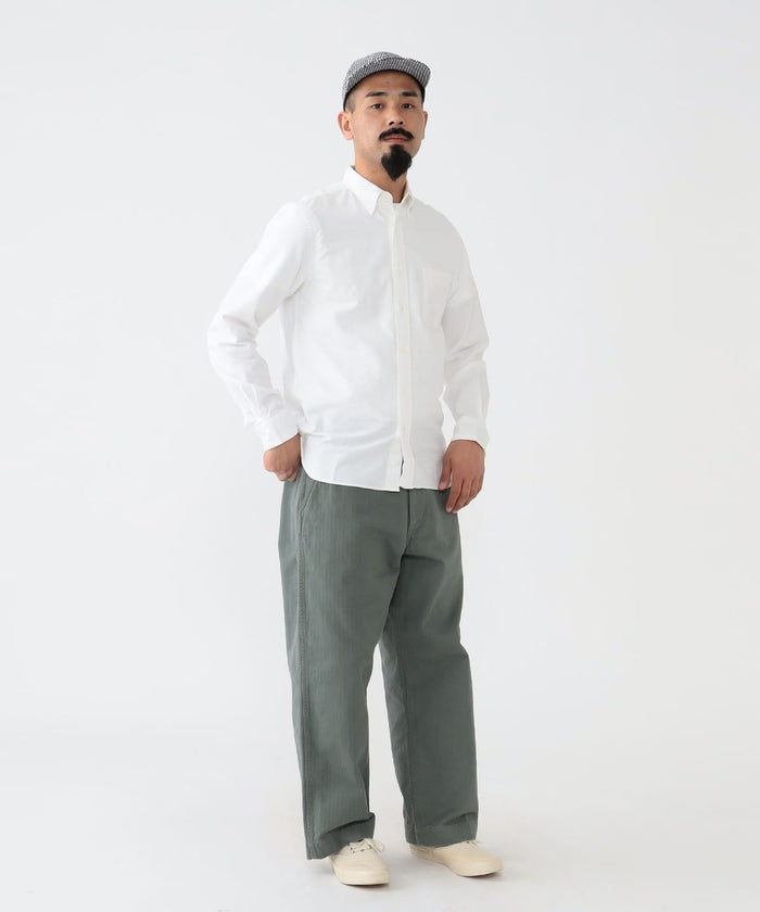 Oxford Button Down Shirt - White
