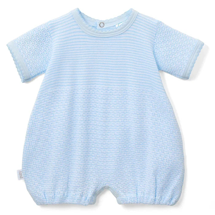 Paty Inc. Blue Romper