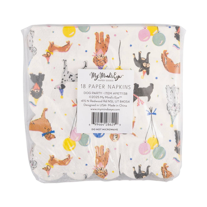 PET1138 - Dog Party Cocktail Napkin
