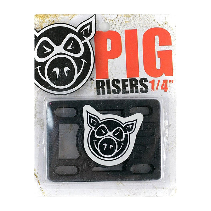 Pig Hard Risers - 1/4"