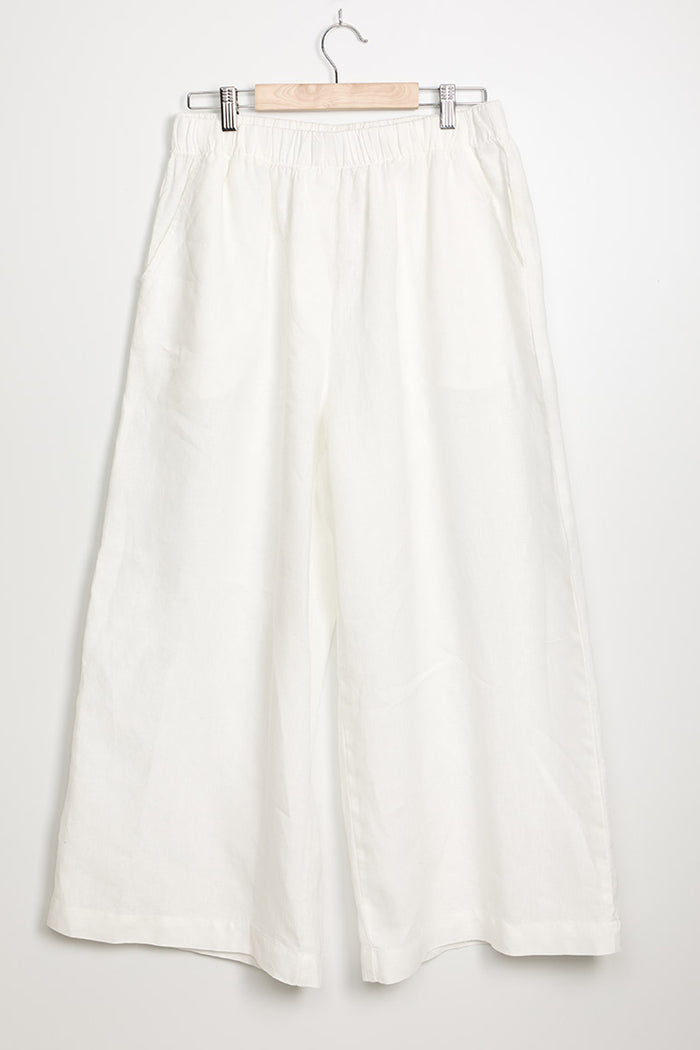 Piironki Helsinki Linen White Culottes