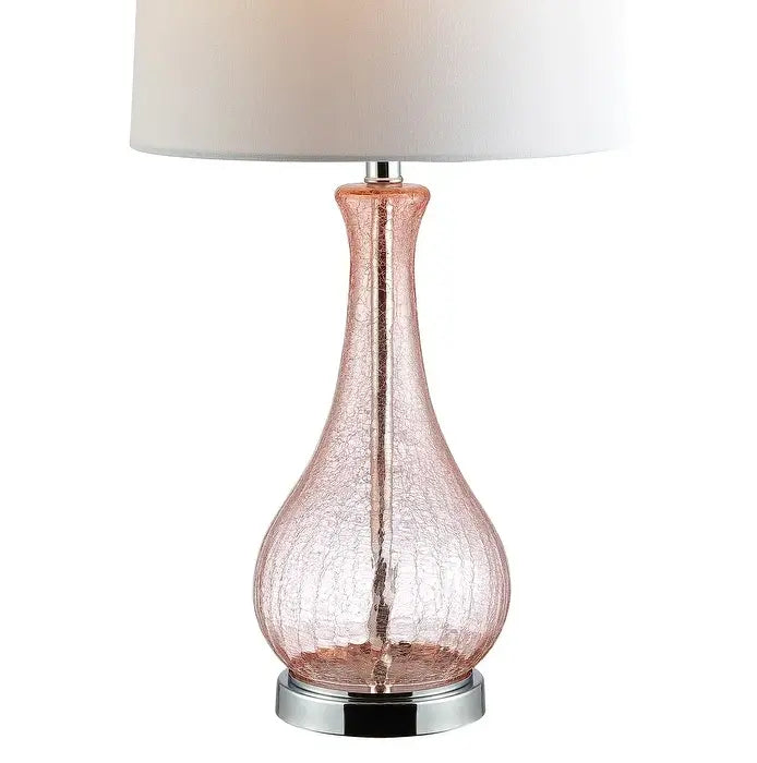 Pink Vase Bedside Table Lamp Canva Home