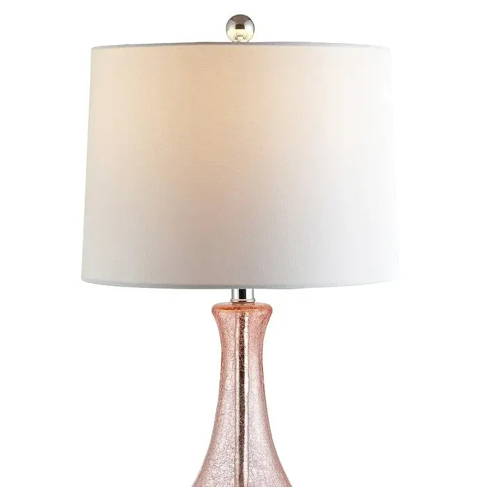 Pink Vase Bedside Table Lamp Canva Home