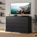 Pitts Modern 8 Drawer Chest Dresser Canva Home