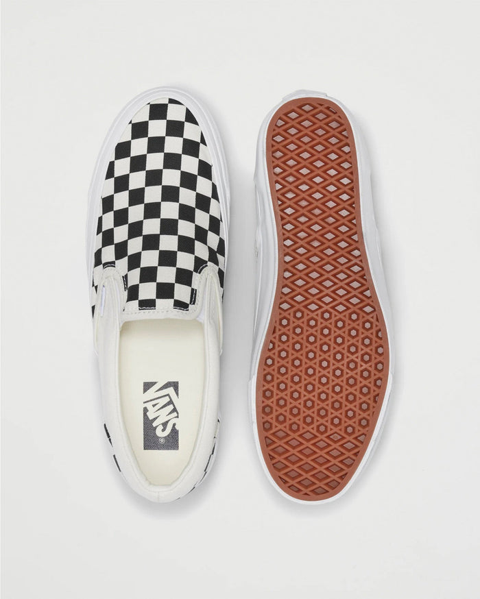 Premium Classic Slip On Reissue 98 LX Checkerboard Black / White