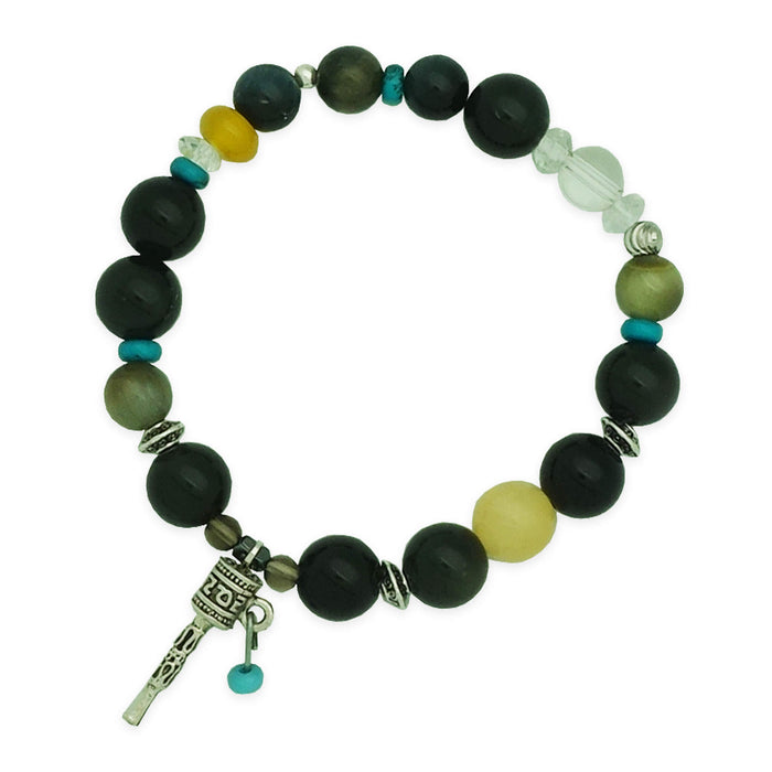 Rainbow Obsidian Bracelet