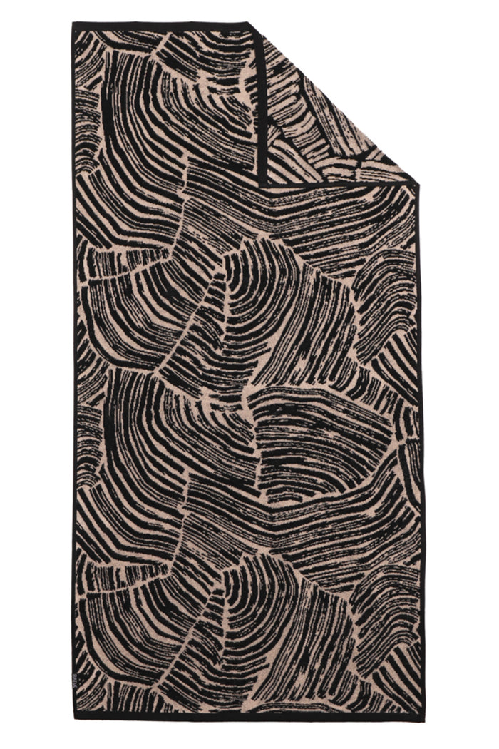 Ratia Kalliolla Black/Sand Towels