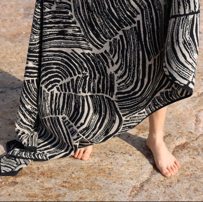 Ratia Kalliolla Black/Sand Towels