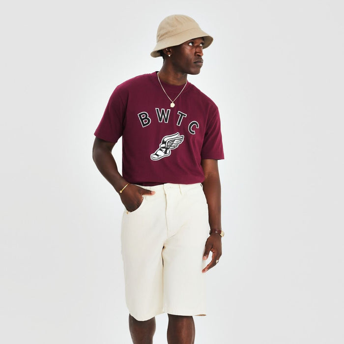 Regular Fit Tee - BWTC Print Burgundy