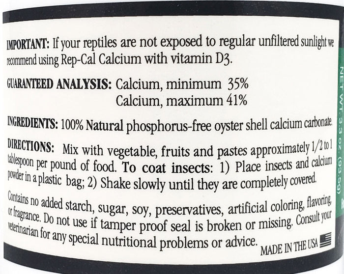 Rep-Cal Ultrafine Calcium No D3