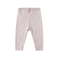 RIB KNIT LEGGING || LILAC