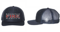 Richardson Mesh Back Hat with Branson Fire logo with IAFF logo
