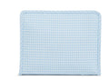 Roadie Zip Pouch- Gingham Mist-PRE ORDER