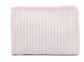 Roadie Zip Pouch- Pimlico Pink Stripe-PRE ORDER