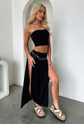 Rosalia Midi Skirt - Black