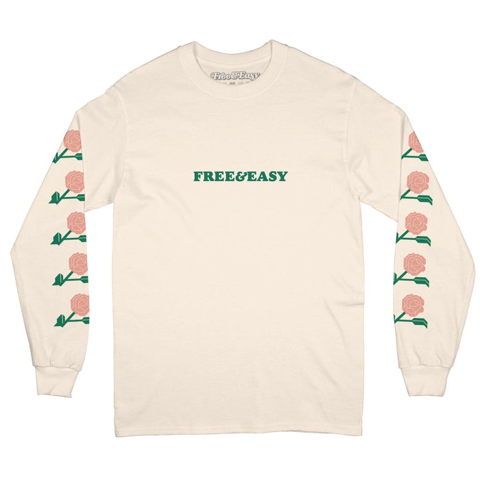 Rose LS T-Shirt - Natural