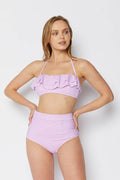 Ruffled bandeau style 2 pcs set