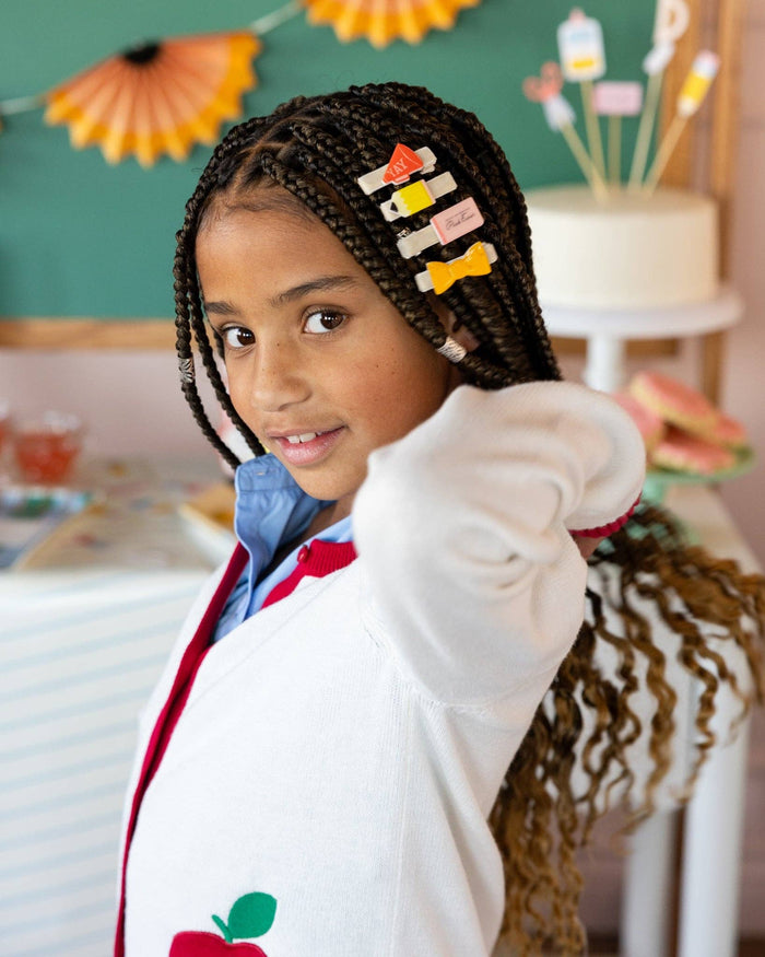 SCH1208 - Occasions Back to School Resin Barrettes