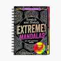 Scratch And Sketch Extreme Mandalas Activity Book