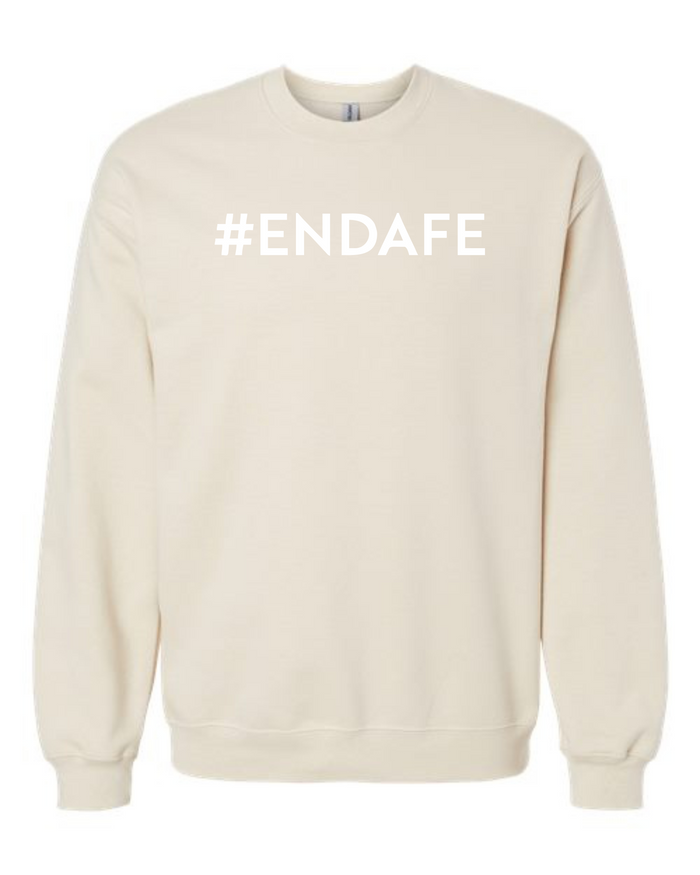 *SCREEN PRINT* Sand Softstyle ENDAFE Sweatshirt