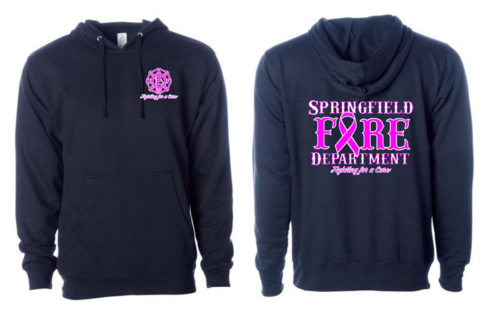 SFD Breast Cancer Hoodie-Navy
