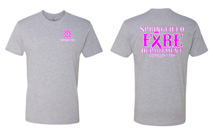 SFD Breast Cancer Tee- Grey