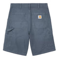 Single Knee Short - Dusky Blue Stone Canvas