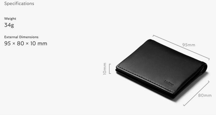 Slim Sleeve - Black