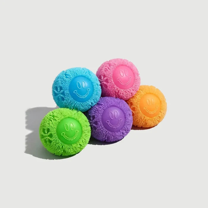 Smiley Face Plush Squeeze Stress Ball